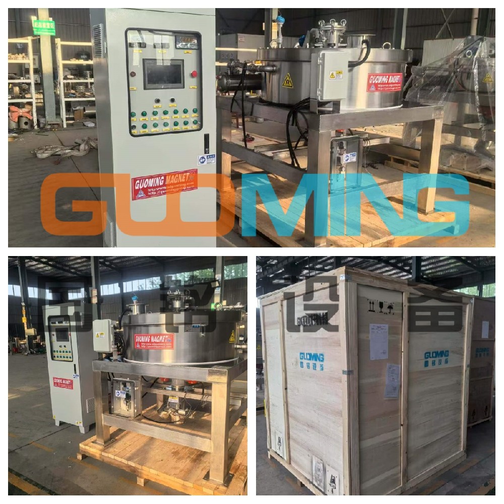 GDGIV-250H型电磁干粉除磁机包装发货